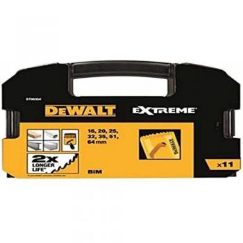 Dewalt DT90354-QZ - Juego de 11 piezas de coronas bi-metal