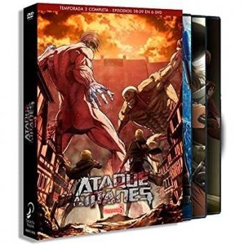 Ataque a los Titanes Temporada 3 completa. Episodios 38 a 59 [DVD]