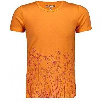 CMP T-Shirt Outdoor In Bamboo Elasticizzato Camiseta, Niñas, Solarium, 110