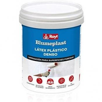 Rayt 157-09 Blumeplast M-20: Látex plástico denso, sellador de superficies de yeso, cemento, estuco, madera, y sellante para manualidades. Secado transparente. 1 kg
