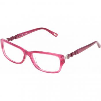 Loewe VLW873M540ACH Monturas de gafas, Dust/Shaded Streaked Brown, 55 Unisex