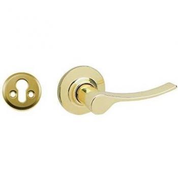 Tesa Assa Abloy 3B34D00LP Juego De Manillas BARCELONA Para Puertas Latón PulidoFunción 34 Derecha BARCELONA