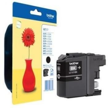 Brother LC-121BK Cartucho de Tinta Original Negro
