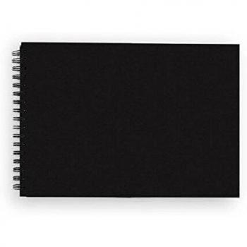 Busquets Album Scrapbooking Negro apaisado