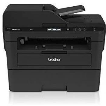 Brother MFCL2750DW, Impresora Multifunción Láser Monocromo con Fax Y Dúplex En Todas Las Funciones, USB, WiFi, Ethernet, Negro