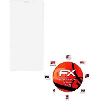 3 x atFoliX Anti-Choque Lámina Protectora de Pantalla Pantech Vega R3 Antichoque Película Protectora - FX-Shock-Antireflex