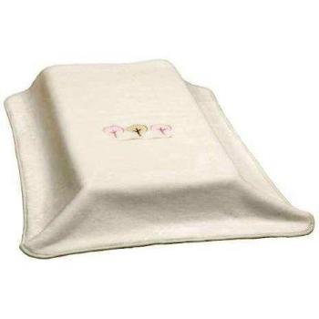 Cambrass 31650 - Manta bordada pes 80x110 cm mod.4 Beige