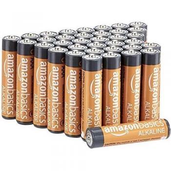 Amazon Basics - Pilas alcalinas AAA de 1,5 voltios, gama Performance, paquete de 36