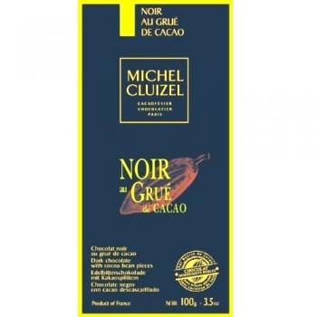 Michel Cluizel Barra de chocolate negro 63% Cacao con frijoles Origen Santo Domingo Manteca de cacao pura sin soja y sabores - 3 x 100 Gramos
