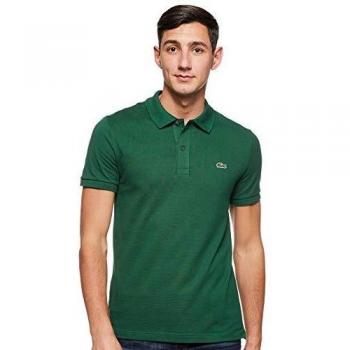 Lacoste Slim Fit Polo Shirt PH4012 in Forest Green - Size XXL