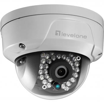 Cámara de Seguridad IP Dome LevelOne FCS-3096, 8 Megapíxeles, Resolución 3840 x 2160 Pixels, Interior y Exterior, H.265, PoE