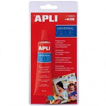 APLI 13893 - Cola universal, 40 ml