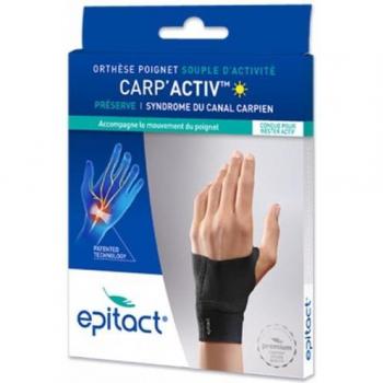 Epitact Carp'Activ Ortesis Muñeca Flexible Mano Izquierda Talla S