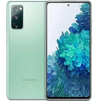 Samsung Smartphone Galaxy S20 FE con Pantalla Infinity-O FHD+ de 6,5 Pulgadas, 6 GB de RAM y 128 GB de Memoria Interna Ampliable, Batería de 4500 mAh y Carga rápida Verde