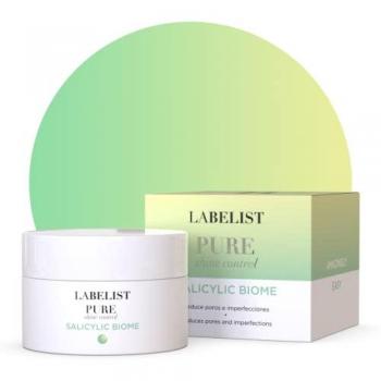 LB LABELIST PURE SALICYLIC BIOME - Hidratante Facial para Reducción de Poros e Imperfecciones, 50 ml, ideal para pieles mixtas con imperfecciones o de tendencia acneica, aporta elasticidad y