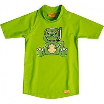 iQ-UV - Camiseta de natación para niños, Infantil, 815345, Neon-Green, 80