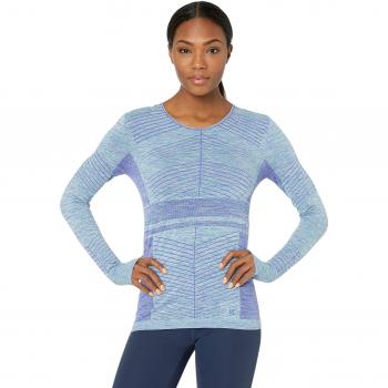 Salomon Elevate MOVE'ON LS tee W - Camiseta, Mujer, Multicolor