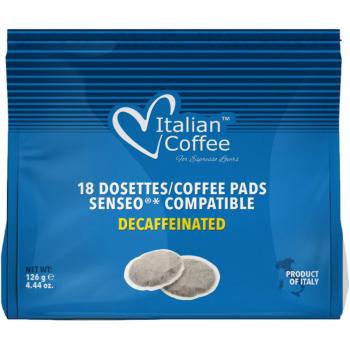 Café Descafeinado en Cápsulas Compatible con Philips Senseo - 180 Monodosis (10 x 18)
