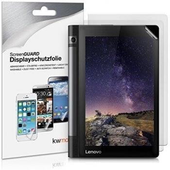 3x kwmobile Lámina protectora de pantalla MATE y ANTIREFLECTANTE con efecto antihuellas para Lenovo YOGA Tablet 3-8 - CALIDAD SUPERIOR