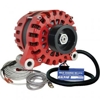 Balmar XT-VT-170-K6-KIT Alternator Vortec K6 Serpentine Pulley Regulator & Temp Sensor - 170A - 12V