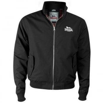 Lonsdale Acton Black Men's Winter Harrington Jacket