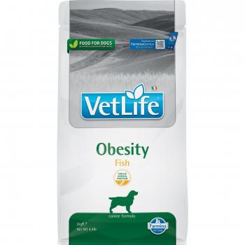 Farmina Vet Life Canine Obesity Fish Formula Dry Dog Food, 2 kg