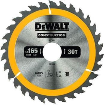 Sierra Circular DeWalt 165mm 30T para Madera DT1937