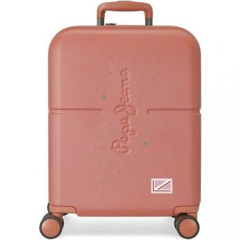 Maleta de cabina Pepe Jeans Jane terracota rígida 55cm