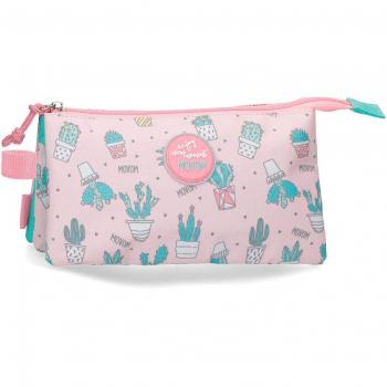 MOVOM Cactus Neceser de viaje, 22 cm, 1.32 litros, Rosa