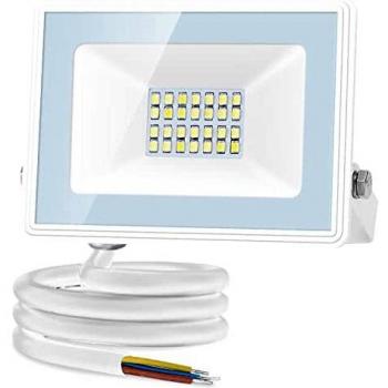 Aigostar Foco Proyector Led 20W IP65 Regulable Luz Fría 6500k para Iluminación Exterior de Calidad