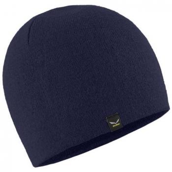 Gorro Salewa Sella Ski azul marino, tipo: gorro de esquí, características: diseño ligero y compacto, material aislante y transpirable, ajuste cómodo, ideal para actividades al aire libre en condiciones frías