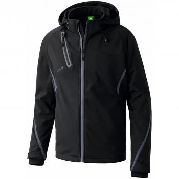 Erima Softshell Function Jacket - Men's Black/Anthracite M
