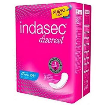 Compresas Normales Indasec Discreet (24 unidades)