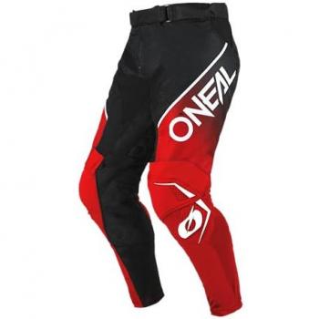 Pantalones de Motocross O'Neal Hardwear Air Slam Negro-Rojo 38