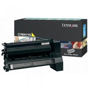 Lexmark C780H1YG High Yield Yellow Toner Cartridge
