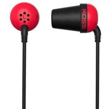 Koss PLUG Auriculares Intrauditivos Rojos