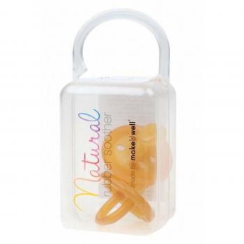 Natural Rubber Soothers Natural Ortho Soother - Large (6mths+) TWIN PACK