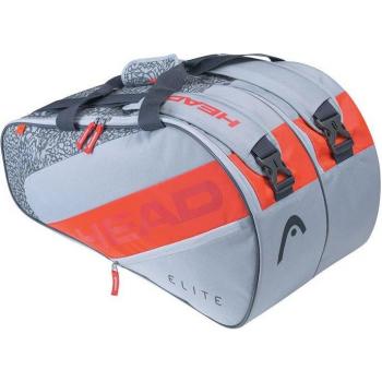 HEAD ELITE PADEL SUPERCOMBI GRIS/NARANJA (PALETERO)