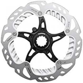 Disco de freno Shimano RT-EM910 Ice Tech Freeza Center Lock 180mm, Adultos Unisex, Gris, Talla Única