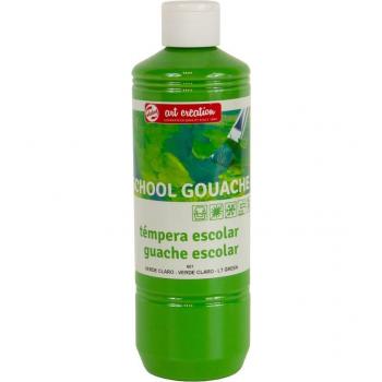 Bote de Témpera Talens Gouache 500 ml Verde Claro