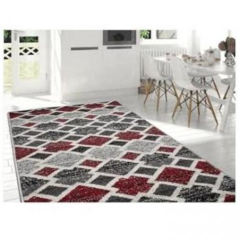 Alfombra Moderna Toscana de Pelo Corto en Polipropileno Frisé 100% Lavable | Ideal para Salón, Comedor o Habitación | Varias Medidas y Colores