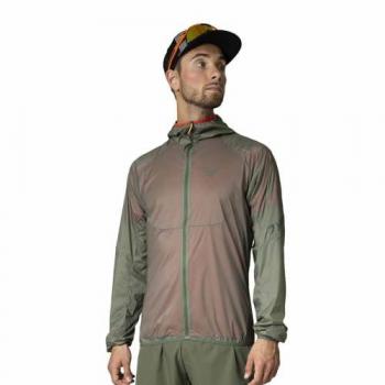Chaqueta Softshell Cortavientos Dynafit Vertical Wind 72 Verde Oliva - XL