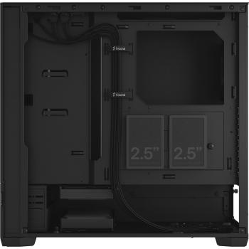 Fractal Design Pop Air Black Solid ATX Gaming Case with Hexagonal Mesh Front and 3 Fans
