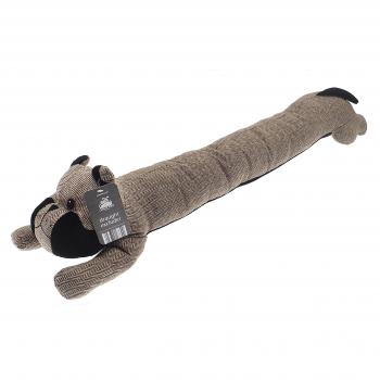 Burlete para puerta, forma de bulldog, de tweed, 85 cm