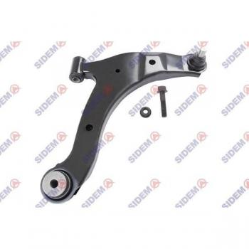 Control arm SIDEM 91077 - Barra oscilante de suspensión de ruedas, fabricada en material duradero, diseñada para vehículos específicos, garantiza una óptima alineación y estabilidad del sistema de suspensión, incluye todas las piezas necesarias par