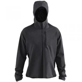 Chaqueta con capucha Salomon Bonatti Waterproof negra para hombre, talla S, chaqueta shell impermeable