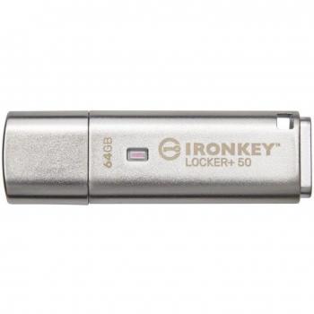 Kingston Technology IronKey 64GB IKLP50 AES USB Drive with 256-bit Encryption
