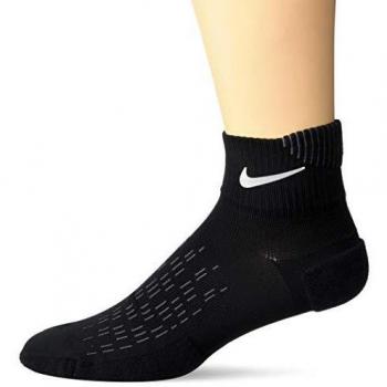 Nike U NK Spark Cush Ankle Socks, Unisex Adulto, Black/Reflective, 10