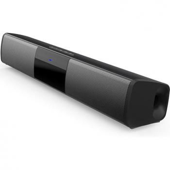 Barra de sonido estéreo universal inalámbrica Bluetooth con subwoofer y radio FM BS-28A