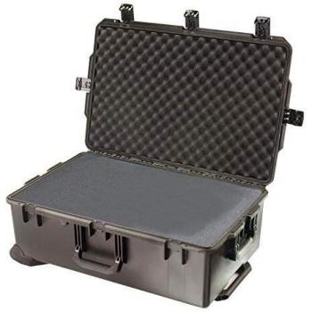 PELI Storm IM2950 Maleta de Transporte rugerizada con Ruedas para Equipos frágiles, Resistente al Agua y al Polvo, 90L de Capacidad, Fabricada en EE.UU, con Espuma Personalizable, Color Negro
